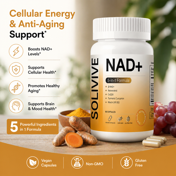 Solivive NAD+ 5-in-1 Formula