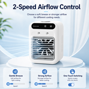 Portable USB Mini Air Cooler Fan, Desktop Mist Cooling Fan for Bedroom, Office and Dorm