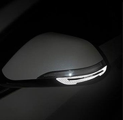 Car Reflective Sticker Car-styling Rearview Mirror Sticker Safety Warning Reflective Sticker Car Strip Stickers Exterior