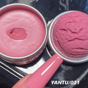 26 Color Nail Polish Glue Solid Ice Cream Can Glue Flower Path Strawberry Latte Macarone Color
