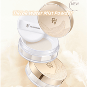 TikTok Loose Powder with Puff Mineral Waterproof Matte Setting Powder Finish Makeup Oil-control Professional Cosmetics for Women