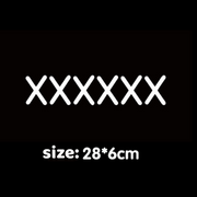 Car Stitching Patch Adornment Stickers Personalized Scratch Cover