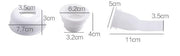 Silicone Deodorizing Core Drain Pipe Hose Deodorizing Rubber Plug Kitchen Bathroom Sewer Seal (4 Sets) 40-50Cm