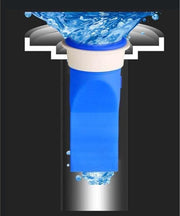 Silicone Deodorizing Core Drain Pipe Hose Deodorizing Rubber Plug Kitchen Bathroom Sewer Seal (4 Sets) 40-50Cm
