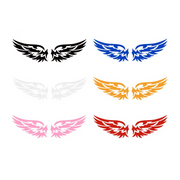 Car Stickers Angel Wings Pattern Outdoor Reflective Car Motorcycle Body Decals Window Scratch Stickers