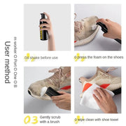 Small White Shoe Standard Sports Shoes Cleaning Kit