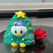Adorable Donald Duck Christmas Tree Plush Pillow - Perfect Birthday Present for Kids & Girls