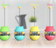 Cat Toy Lucky Cat Shake Cat Funny Cat Stick Boring Artifact Track Ball Leak Proof Food Ball Toy