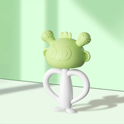 Silicone Baby Teether Teething Toys Mushroom Teether Infant Boys Girl BPA Free Chew Dental Care for Children Nursing Teeth Gift