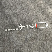 Car Vinyl Stickers Wifi Battery Level Mark Decals Car Rear Windshield Body Car Funny Sticker Silver White Reflective Type