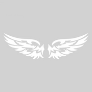 Car Stickers Angel Wings Pattern Outdoor Reflective Car Motorcycle Body Decals Window Scratch Stickers