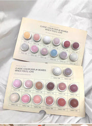Peach Fairy 26 Color Nail Polish Glue Solid Cans