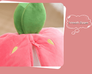 Hide-and-Seek Cute Rabbit Plushie Strawberry Carrot Plush Toy