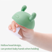 Baby Teether Silicone For Boys Girls Mushroom Doll Infant Teething Toys Bpa Free Soothing Chewing Toddler Appease Gum Nipple