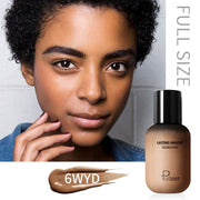 Dark Skin Liquid Foundation Cream For Face Concealer Matte Female Makeup Base Waterproof Long Lasting Facial Cosmetics