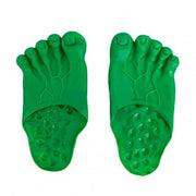 1 Pair Creative Funny Big Foots Tweezers Cartoon Festival Halloween Decor Vinyl Hulk Slippers Shoe Tricks Toy for Carnivals