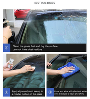 Magic Coated Glass Stubborn Oil Removal Paste Remove Stains Oil Film Cleaning Glass