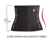 Postpartum Belly Belt M+ Letter Belt Ladies Waist Seal Hollow Breathable Belt 6-breasted Shaping Pants