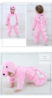 TK Baby Animal Dinosaur Onesie Costume Rompers And Jumpsuits for Teen Girls Baby Pants Boy Baby Girl Hoodie Romper