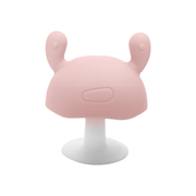 Baby Teether Silicone For Boys Girls Mushroom Doll Infant Teething Toys Bpa Free Soothing Chewing Toddler Appease Gum Nipple