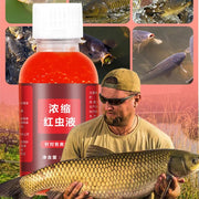 100ML Fishing Red Worm Attractant Bait Liquid