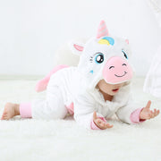 Baby Rompers Winter Costume Flannel for Girl Boy Toddler Infant Clothes Kids