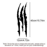 Auto Car Sticker Reflective Monster Claw Scratch Stripe Marks Headlight Decal Car Stickers