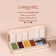Six-Color Solid Pudding Cream Nail Gel Polish Quick Drying Solid Glue Painting Nail Varnish Solid Uv Gel Diy Nail Kit