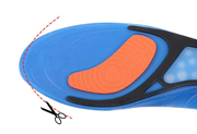 New Comfortable Insoles Elastic Shock Absorbent Soft Slippery Arch Support Spats