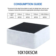 Eco-Aquarium Water Purifying Magic Cube Fish Tank Activated Carbon Charcoal Purify Water Cube Air Purification Multifunctional
