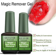 Nail Polish Remover Soak Off  Quickly Easily Magic Remover Gel