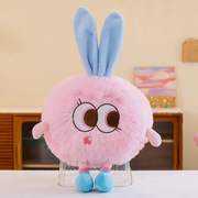 Cute Monster Plush Doll - Girls' Sleep Pillow, Princess-Style Birthday Gift