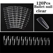Full Cover Fake Nail Artificial Nails Art 100Pcs/box