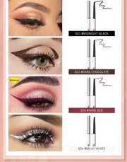 Long-lasting Gel Eyeliner Pencil Waterproof Easy To Wear Black White Color Eyeliner Pen Eye Makeup Eye Liner