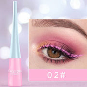 Colorful Liquid Eyeliner Blue Waterproof Long Lasting Diamond Matte Eyeliner Gel Cosmetics