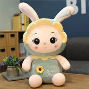 Sunflower Rabbit Plush Toys Cute Doll Baby Sleep Hug Doll Home Bedroom Decor