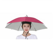 Foldable Double Umbrella Hat Headwear Cap Sun Rain Cap Camping Fishing Caps Sunscreen Shade Umbrella Fishing Hats