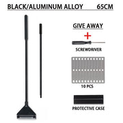Stainless Steel Aquarium Fish Tank Algae Scraper Blade Aquatic Water Live Plant Grass Cleaning Multi-Tool Cleaner Kit Set