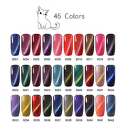Cat Eye Gel Polish Nail Art 10ml Semi Permanent UV LED Varnish Gel Nail Design Soak Off Painting Gel Nail Polish UV