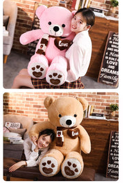 Huggable 4 Colors Teddy Bear Stuffed Toys For Girlfriends Holiday Birthday Gift Home Decor