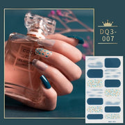 Solid Colors And Creative Nail Art Nail Wraps DIY Nail Stickers Designer Designer Nail Foil Sticker For Nails Nail Art Stickers