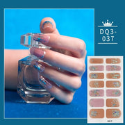 Solid Colors And Creative Nail Art Nail Wraps DIY Nail Stickers Designer Designer Nail Foil Sticker For Nails Nail Art Stickers