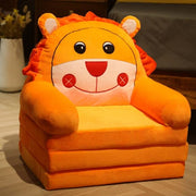 Children's Cute Cartoon Folding Mini Sofa Creative Animals Chairs Home Decor