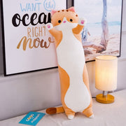 Soft Long Cat Pillow Stuffed Plush Toys Sleeping Bedroom Decor Comfortable Dolls