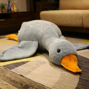 Giant Duck Plush Toys Floor Mat Kids Gift Cute Animal Stuffed Swan Goose Soft Dolls