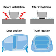 Car Door Shock Stickers Silent Gasket Shockproof Thickening Cushion Shock Absorbing Gasket