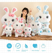 Sweet Love Hearts Cartoon Rabbit Plush Toy Dolls Sofa Decorative Best Gifts For Lover