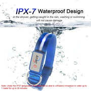IPX7 Waterproof LED Dog Collar Christmas USB Charging Collar For Dogs Puppies Anti-Lost lead Pet Products Dog Accessories