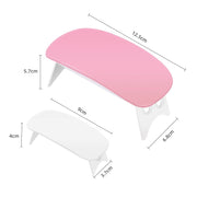 6W Nail Drying Lamp UV LED Lamp Nail Mini Portable Nail Dryer With USB Cable Gel Nail Polish Dryer Tools
