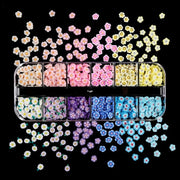 1 Set Natural Floral Nail Art Decorations Mixed Color Nail Decal Jewelry Dried Flower Accessories For DIY Manicure Design